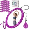 Hula lankas Bedee su svareliu, violetinis