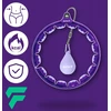 Hula lankas DrFit, violetinis