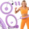 Hula lankas Gymtek, 90 cm, violetinis