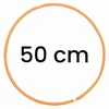 Hula lankas Mejpol, 50 cm, žalias