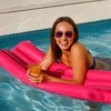 Ilgas pripučiamas plaukimo čiužinys poilsiui vandenyje 180 cm