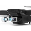 Išmanus 4K WiFi dronas su dviem priekinėmis kameromis ir 3 akumuliatoriais