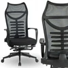 Juoda ergonominė biuro kėdė ACTON