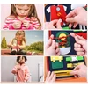 Jutiminė lavinamoji Montessori knygelė, 3–6 m.