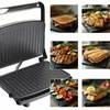 Kontaktinis elektrinis grilis PANINI 1600 W – galingas sumuštinių keptuvas
