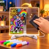 LED piešimo lenta NORIMPEX su 7 žymekliais