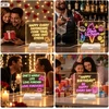 LED piešimo lenta su 7 žymekliais, 20 × 20 cm
