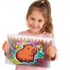 LED piešimo lenta Toys, 30 × 20 cm, 7 flomasteriai