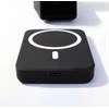 Magnetinis belaidis powerbankas 5000 mAh – mini, juodas, iPhone su MagSafe