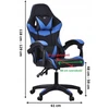 Mėlyna ergonominė žaidimų kėdė DRAGO