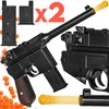 Metalinė pistoleto replika Mauser C96, 2 dėtuvės