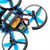 Mini dronas JJRC H36 2.4 GHz – kompaktiškas, 4 kanalų, mėlynas