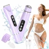 Moteriška elektrinė barzdaskutė, violetinė