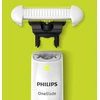 Barzdaskutė Moteriškas skustuvas Philips OneBlade Intimate, 2 peiliukai