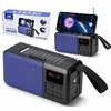 Nešiojama belaidė „Bluetooth“ kolonėlė su saulės įkrovimu ir radiju