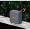 Nešiojama belaidė „Bluetooth“ kolonėlė su FM radiju, USB ir AUX, juoda