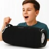 Nešiojama „Bluetooth“ boombox kolonėlė su galingu bosu, FM radiju ir USB