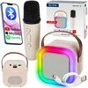 Nešiojama „Bluetooth“ kolonėlė „Blow“ su karaoke mikrofonu ir RGB apšvietimu