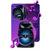 Nešiojamoji „Bluetooth“ kolonėlė PartyTech Monster BT, juoda