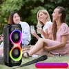 Nešiojamoji „Bluetooth“ kolonėlė su mikrofonu
