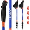 NORDIC WALKING POLES FOLDABLE, ADJUSTABLE, TELESCOPIC WALKING POLES BEON