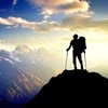 Nordic Walking sulankstomos teleskopinės lazdos, reguliuojamos