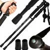 Nordic Walking / Trekking teleskopinės sulankstomos lazdos, reguliuojamos 65–135 cm