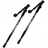 Nordic Walking / Trekking teleskopinės sulankstomos lazdos, reguliuojamos 65–135 cm