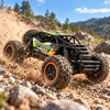 Nuotoliniu būdu valdomas bekelės automobilis RC Buggy, 1:18, 2,4 GHz, juodas