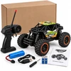 Nuotoliniu būdu valdomas bekelės automobilis RC Buggy, 1:18, 2,4 GHz, juodas