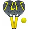 Padelio, paplūdimio teniso ir badmintono raketės su kamuoliukais / šatlai – viskas žaidimui!