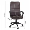 Pasukama biuro kėdė COMFORTABLE 228 iš eko odos