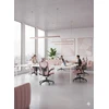 Pink Ergonominė biuro kėdė FIBI Rožinė-Juodas su mikro tinkleliu