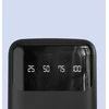 Powerbank 10000 mAh – su integruotais USB, USB-C, Lightning laidais ir LED ekranu