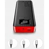 Powerbankas 30000 mAh – 22.5W greitas įkrovimas, USB-C, LED ekranas, žibintuvėlis
