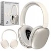 Premium belaidės on-ear ausinės su mikrofonu, Bluetooth 5.4, AUX