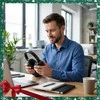 Premium belaidės on-ear ausinės su mikrofonu, Bluetooth 5.4, AUX
