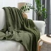 PREMIUM pledas–lovatiesė 70x160 cm, alyvuogių spalvos