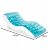 Pripučiamas plaukimo čiužinys-gultas Intex iki 100 kg 191x99 cm