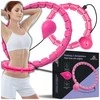 Reguliuojamas svorinis „Smart Hula Hoop“ lankas treniruotėms ir liemens formavimui Plus Size