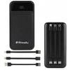 Riwall POWERbonk 20000 mAh išorinė baterija – greitas įkrovimas, USB-C, tinka visiems įrenginiams