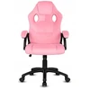 Rožinė gaming kėdė STIG ergonominė