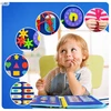 Sensorinė Montessori manipuliacinė knyga WTM, 8 puslapiai
