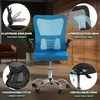 Sesto Senso ergonominė biuro kėdė V8 su atlenkiamais porankiais, mėlyna