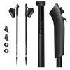 Šiaurietiško ėjimo (Nordic Walking) teleskopinės lazdos SPOKEY, 95–135 cm