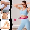 „Smart Hula Hoop“ lankas su svoriu ir masažiniais elementais fitness treniruotėms