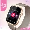 Išmanusis laikrodis Stilingas moterų smartwatch su AMOLED ekranu, skambučiais, sporto režimais ir trimis apyrankėmis
