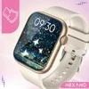 Išmanusis laikrodis Stilingas moterų smartwatch su AMOLED ekranu, skambučiais, sporto režimais ir trimis apyrankėmis