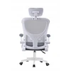 Sukama ergonominė biuro kėdė BATI Micro Mesh, pilka