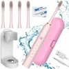 Ultragarsinis dantų šepetėlis – 6 valymo režimai + patogus dėklas